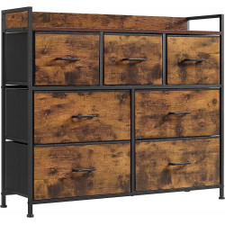 SONGMICS Komoda Vasagle Busman hnědá