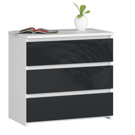 Malá skříňka se šuplíky na ponožky / šály / rukavice / čepice, 60x57x35 cm