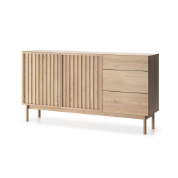 Světle hnědá komoda 160 dub cremona do obýváku / ložnice / chodby 159x84x37 cm