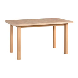 Rozkládací jídelní stůl dub sonoma 80-140 cm obdélník, zaoblené rohy